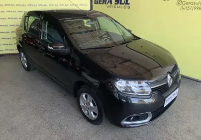 Sandero dynamique 1.6 8v flex 14/15 preto