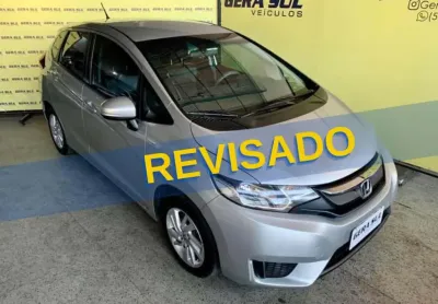 Fit lx 1.5 16v at. 14/15 prata revisado