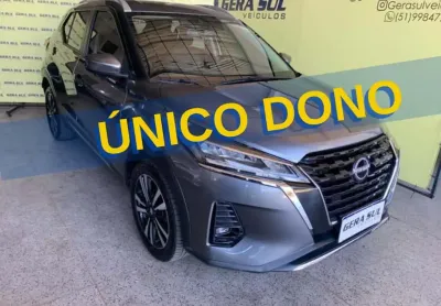 Kicks exclusive 1.6 16v at. 22/23 cinza único dono