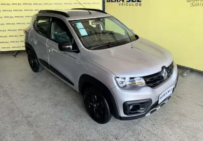 Kwid outsider 1.0 12v flex 21/22 prata