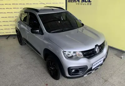 Kwid outsider 1.0 12v flex 21/22 prata