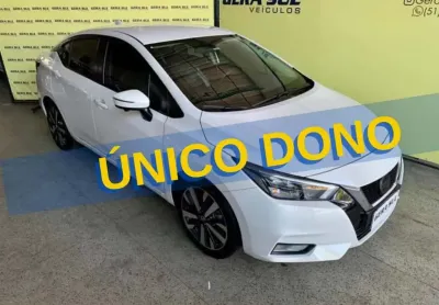 Versa exclusive 1.6 16v at. Flex 2021 branco único dono