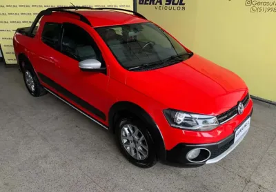 Saveiro cross cd 1.6 16v 2p flex 15/16 vermelha