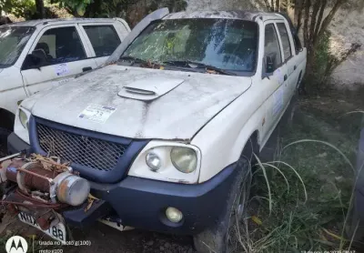 L200 4x4 gl marca: mitsubishi porto velho/ro ano/mod: 2009/2009 cor: branca