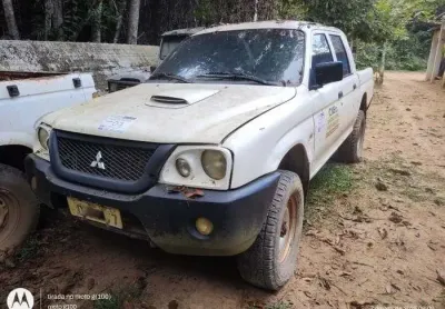 L200 4x4 gl marca: mitsubishi manaus/am ano/mod 2009/2010 cor: branca
