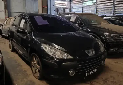 Peugeot 307 1.6 FX PR, ano de fabricação/modelo 2007, preto, flex