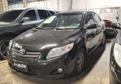 Toyota Corolla XLi 1.6, 16V, ano de fabricação/modelo 2009, preto