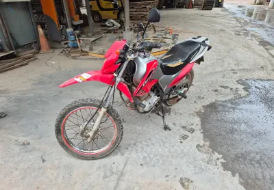 Honda/NXR150 BROS KS, Flex, Cor Vermelha, Banco Rasgado...