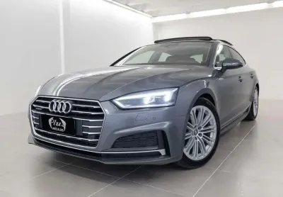 Audi a5 2.0 tfsi ambition plus quattro - cinza - 2017/2018