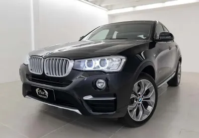 Bmw x4 2.0 28i x line 4x4  - preta - 2018/2018