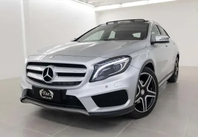 Mercedes-benz gla 250 2.0 turbo sport 4matic  - prata - 2016/2017
