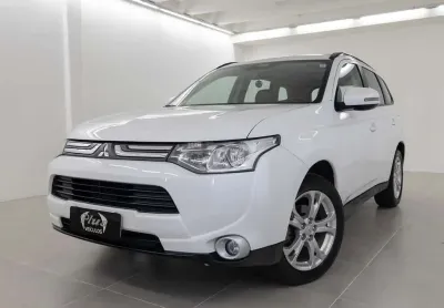 Mitsubishi outlander  2.0 16v aut. - branca - 2014/2015
