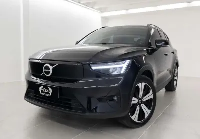 Volvo xc40 p6 recharge electric plus - preta - 2022/2023