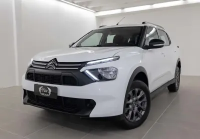 Citroën aircross 1.0 turbo 200 feel pack cvt - branca - 2024/2025