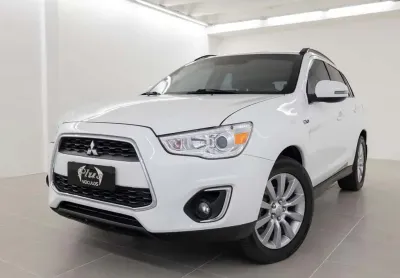 Mitsubishi asx 2.0 awd cvt - blindado - branca - 2015/2015