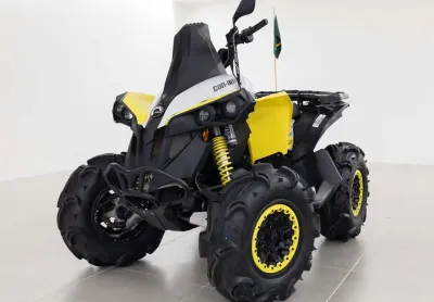Quadriciclo can-am outlander renegade x xc 1000 - amarela - 2020/2020