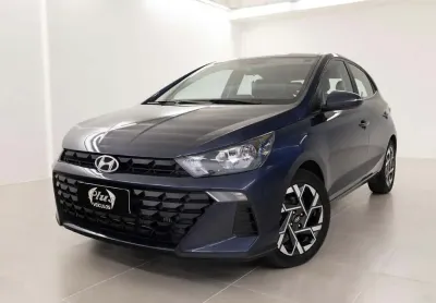 Hyundai hb20 1.0 turbo comfort plus aut.  - azul - 2023/2024