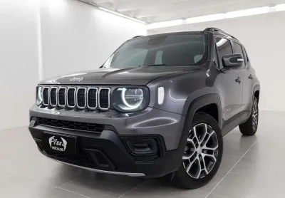 Jeep renegade 1.3 t270 turbo longitude - cinza - 2022/2023