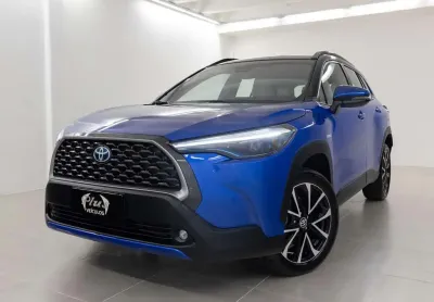 Toyota corolla cross 1.8 hybrid xrx    - azul - 2023/2024