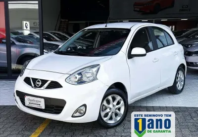 Nissan march 1.6 sv 16v flexstart 4p xtronic