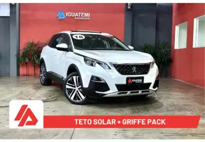 Peugeot 3008 2018 1.6 griffe thp 16v gasolina 4p automático