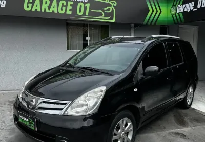 Grand livina sl automatica 7 lugares com bancos em couro rodas de liga leve toda revisada com manual