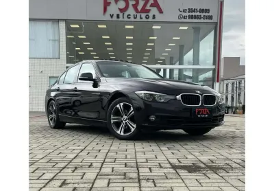 Bmw 320i modern/sport tb 2.0/a.flex/gp 4p  - preta - 2018/2018