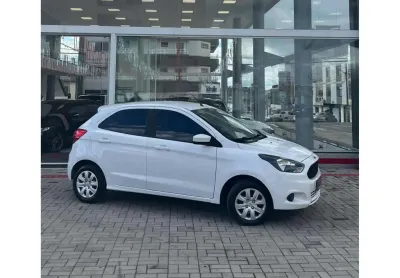 Ford ka 1.0 se/se plus tivct flex 5p  - branca - 2017/2018