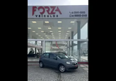 Renault sandero expression hi-power 1.0 16v 5p  - cinza - 2016/2016