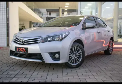Toyota corolla xei 2.0 flex 16v aut.  - prata - 2016/2017