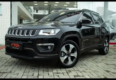 Jeep compass longitude 2.0 4x2 flex 16v aut. 2018 - preta - 2018/2018