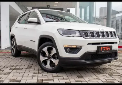Jeep compass longitude 2.0 4x2 flex 16v aut.  - branca - 2017/2017