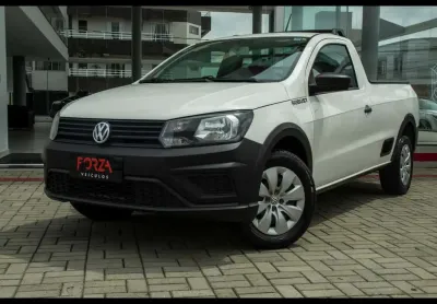 Volkswagen saveiro robust 1.6 total flex 8v  - branca - 2017/2018