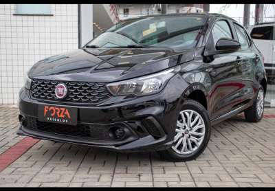 Fiat argo drive 1.0 6v flex  - preta - 2020/2020