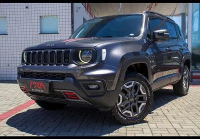 Jeep renegade trailhawk t270 1.3 tb flex aut.  - cinza - 2022/2022