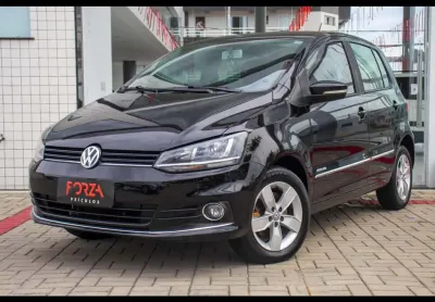 Volkswagen fox highline1.6 flex 16v 5p  - preta - 2017/2018