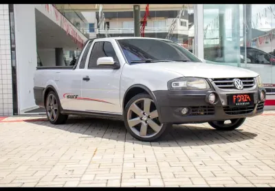 Volkswagen saveiro surf 1.6 mi total flex 2p  - prata - 2008/2009