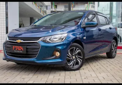 Chevrolet Onix HATCH LT 1.0 12V Flex 5p Mec.  - Azul - 2024/2025