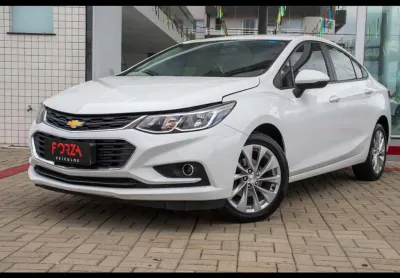 Chevrolet Cruze LT 1.4 16V Turbo Flex 4p Aut.  - Branca - 2018/2019