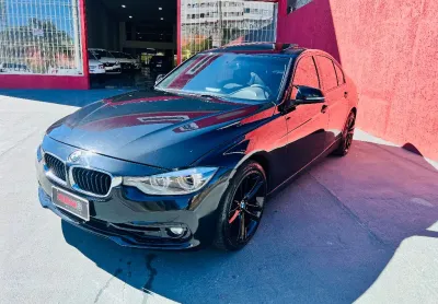 Bmw 320i 2017 + teto solar + rodas aro 18 abaixo da tabela