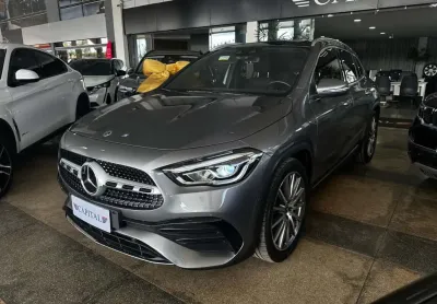 Mercedes-benz gla 200 200 1.3 gci gasolina amg line 7g-dct - cinza - 2021/2021
