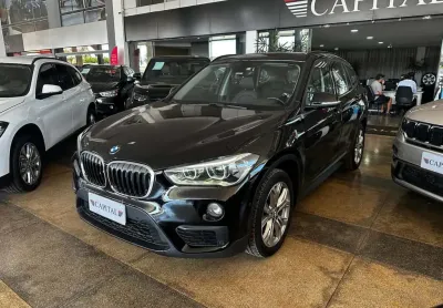 Bmw x1 2.0 16v turbo activeflex sdrive20i 4p automático - preta - 2018/2019