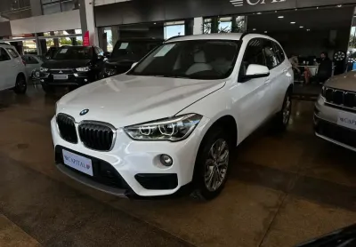 Bmw x1 2.0 16v turbo activeflex sdrive20i 4p automático - branca - 2019/2019