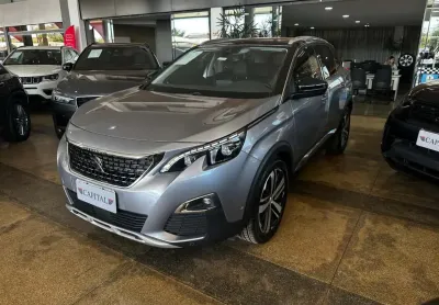 Peugeot 3008 1.6 griffe pack thp 16v gasolina 4p automático - prata - 2018/2019