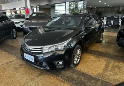 Toyota corolla 2.0 xei 16v flex 4p automático - preta - 2015/2016