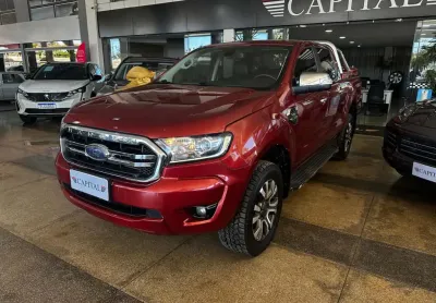 Ford ranger 3.2 xlt 4x4 cd 20v diesel 4p automático - vermelha - 2020/2020