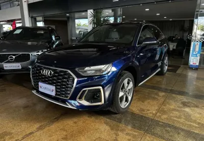 Audi q5 2.0 55 tfsie phev performance quattro s tronic - azul - 2022/2022