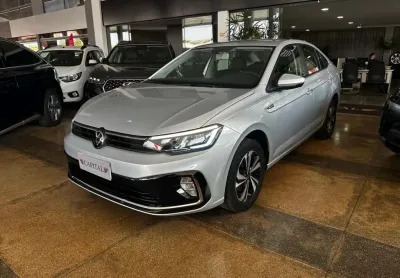 Volkswagen virtus 1.0 200 tsi comfortline automático - prata - 2023/2024