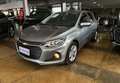 Chevrolet onix 1.0 turbo flex ltz automático - prata - 2024/2025