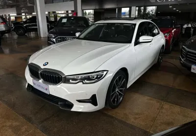 Bmw 320i 2.0 16v turbo gasolina sport gp automático - branca - 2020/2021